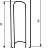 Колпачок для дверной петли STV 14 BP латунь (нейлон) (13556)