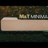 Дверная ручка на розетте M&T Minimal 000047 TIN-B титан/коричневый матовый