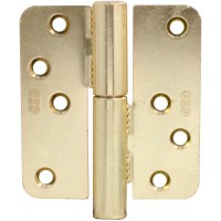 Накладна петля AGB E100841603 R60 регульована, ліва латунь