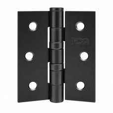 Петля карточная RDA 75*2,5 (2 подшипника, сталь) черный матовый