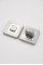 Накладка дверная WC RDA Cube, Sens WC-40 хром/матовый никель (34776)
