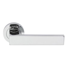 Дверна ручка Comit Z-A0003 хром R ключ (15271)