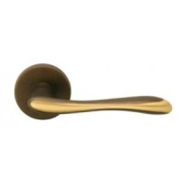 Дверна ручка Mandelli S111 матова бронза R ф/з (18197)