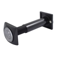 Дверне вічко Securemme 60/110mm 015DXBK6OXX квадратний чорний Дверне вічко Securemme 60/110mm 015DXBK6OXX квадратний чорний