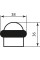 Дверний стопор Colombo Design CD 112 матове золото (2106)