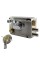 Замок накладний Comit Art.CT0681 2-риг,нерж.сталь,5кл