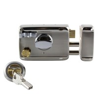 Замок накладной Comit Art.CT0681 2-риг,нерж.сталь,5кл