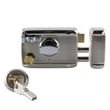 Замок накладний Comit Art.CT0681 2-риг,нерж.сталь,5кл