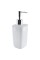 Дозатор Trento Basic white, 380 мл, білий 
