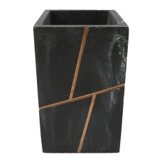 Склянка Trento InkStone, чорний мармур, полігума