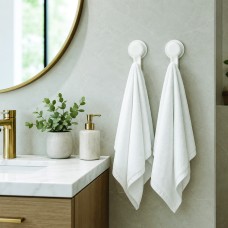 Набор крючков Arino Home White, скотч, 2шт, пластик