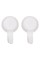 Набор крючков Arino Home White, скотч, 2шт, пластик