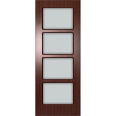 Дверне полотно Trio Porte Plano 4V T (DM 02B)
200х70х4 teak 4 скляні секції