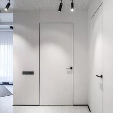 Двері прихованного монтажу Comeo Porte Multistrato FT PN 920*2000 ліве відкриття