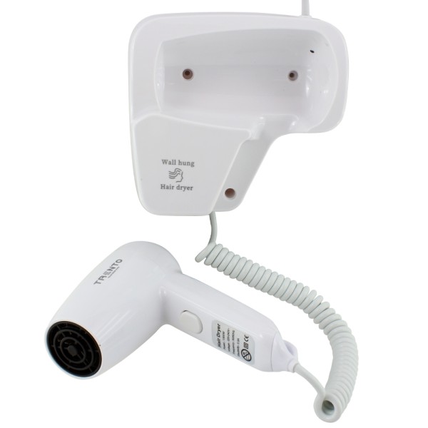 Настінний фен, білий, 183×210×100 мм