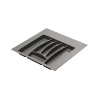 Органайзеры для столовых приборов Union Plast 500*500 антрацит