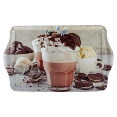 Таця прямокутна Coffee and cookies, 39,5x24,1x2,5 см, Arino, пластик