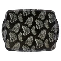 Таця прямокутна Feathers, 40x29,7x2 см, несковзаюча, Arino, пластик