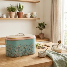 Хлібниця Botanica, блакитний, 17,8*33,8*20 см, овальна