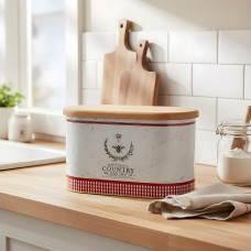 Хлібниця Country, білий, 17,8*33,8*20 см, овальна