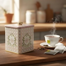 Коробка Rosy, рожевий, 12*12*13,7 см, квадратна