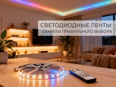 Світлодіодні стрічки: як вибрати ідеальне освітлення для дому та бізнесу