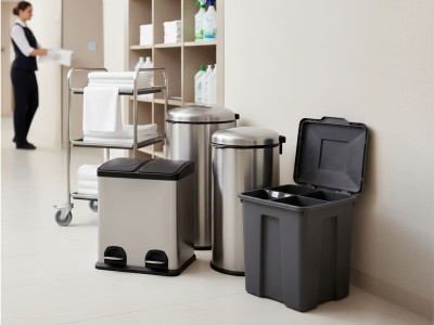 Відра та кошики для сміття HoReCa: практичні рішення для ресторанів, кафе та готелів