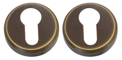 Дверна накладка під ключ Colombo Design CD 1003 бронза (Piuma)