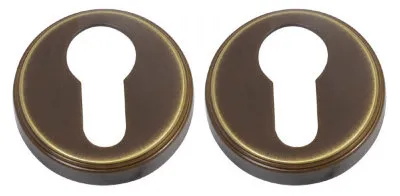Дверная накладка под ключ Colombo Design CD 1003 бронза (Piuma) (2602)