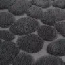Килимок Trento Coral Velvet Ground, U-shape, сірий, 45х45 см