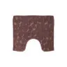 Килимок Trento Coral Velvet Ground, U-shape, коричневий, 45х45 см