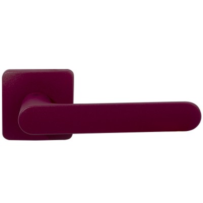 Дверна ручка на розеті Colombo ONEQ CC21 бордово-фіолетовий R ф/з
