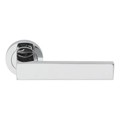 Дверна ручка Comit Z-A0003 хром R ключ (15271)