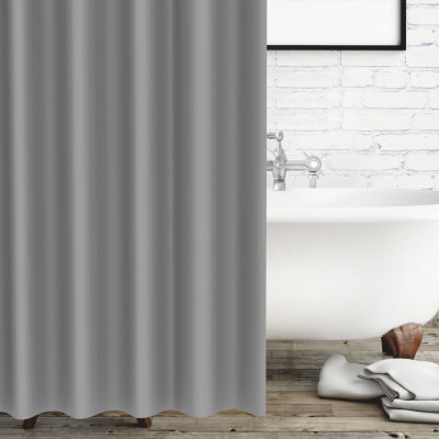 Шторка для душа и ванной Arino, 180х180 см, графитовая