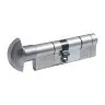 Цилиндр Securemme 361PCS4050115 K64 40/50 мм 5кл +1 монтажный ключ/ручка матовый хром (52286)