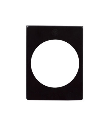 Декоративна накладка для броненакладки Securemme 4350KF5 прямокутна d46 чорний (55297)