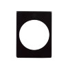Декоративная накладка для броненакладки Securemme 4350KF5 прямоугольная d46 черный (55297)