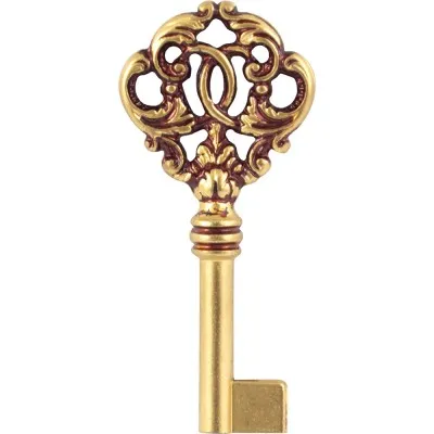 Ключ Enrico Cassina 16 74 античне золото