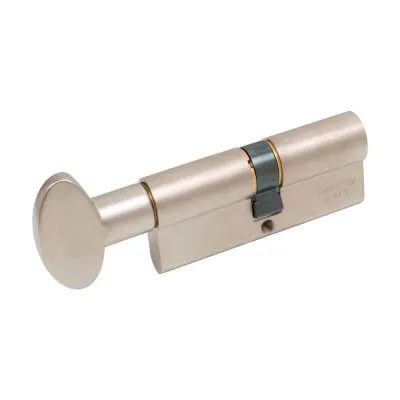 Циліндр Mgserrature 31/31P = 62mm ключ/ручка матовий нікель 5 ключів (37664)