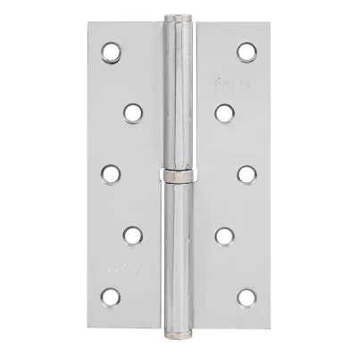 Завіса дверна Fuxia 125 * 2,5 (1 підшипник, сталь) хром (ліва) (25060)