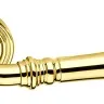 Дверная ручка на розетте Fimet 1028-261 F01 Tasha полированная латунь 