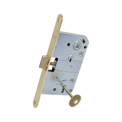 Механізм з ключем АRT DOOR M90K латунь 90мм (sale)