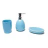 Набор аксессуаров для ванной комнаты Trento Aquacolor, бирюзовый (33482)