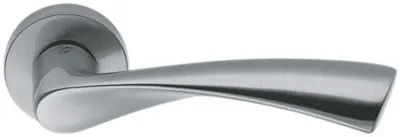 Дверна ручка Colombo Design Daytona PF11 полірована латунь з накладками під проріз (6409 )