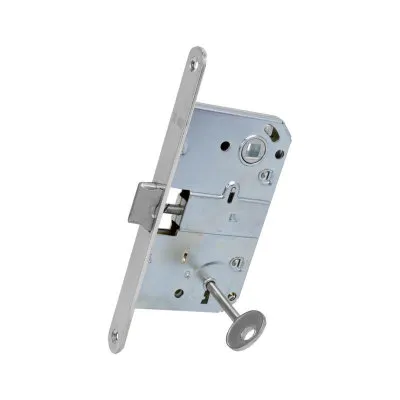 Механізм з ключем АRT DOOR M90K хром 90мм (13290)