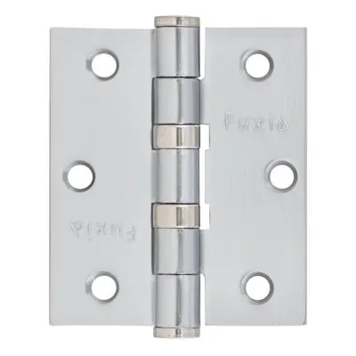 Завіса дверна Fuxia 75 * 2,5 (2 підшипника, сталь) матовий хром (12155)