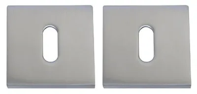 Дверна накладка під проріз Colombo Design Desig FF 23 BB матовий хром (Dea, Electra, Ellese, Isy, Zelda) (30449)