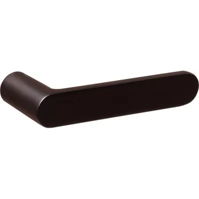 Дверна ручка на розетті Nuda Pure чорний матовий R ф/з
