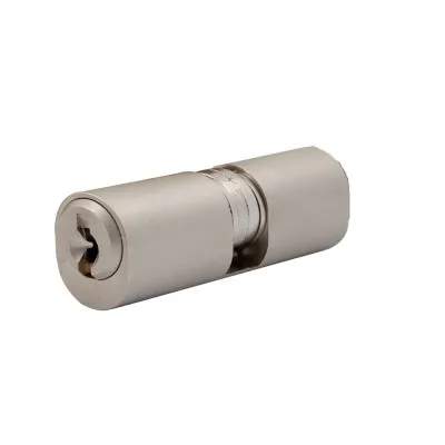 Цилиндр AGB Art. CG00162424 для механизма Vitra 24/24 мм ключ/ключ, матовый никель 