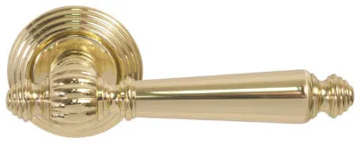 Дверная ручка Fimet Michelle полированная латунь R ф/з (30258)